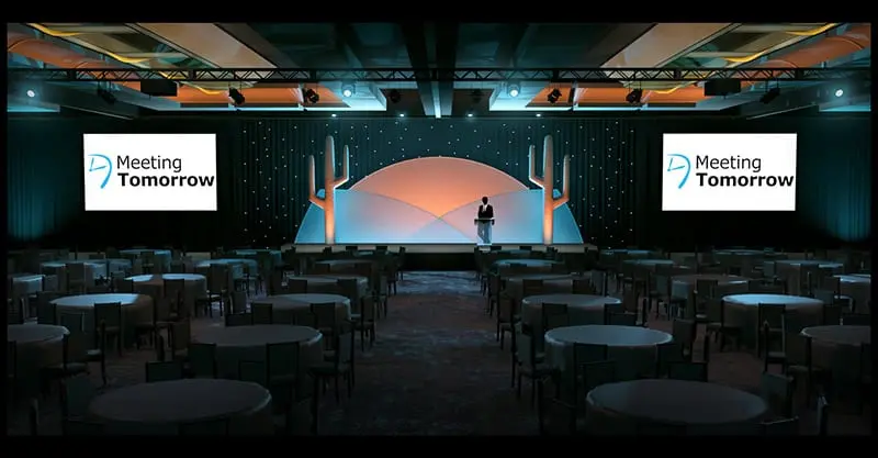 custom event stage and scenic