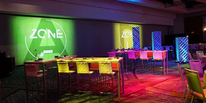 event design and color coordination