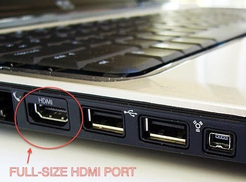 HDMI laptop video connection guide