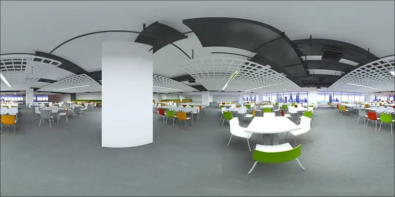 immersive event rendering