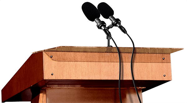 Press Conference sound system rentals