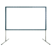 fast fold rear projection screen rental