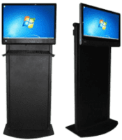 interactive touch screen kiosk rentals