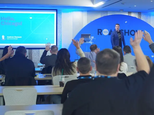 Roadshow at a Chicago event venue