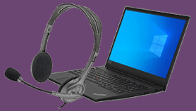 rent dell computer headsets for video conferencing