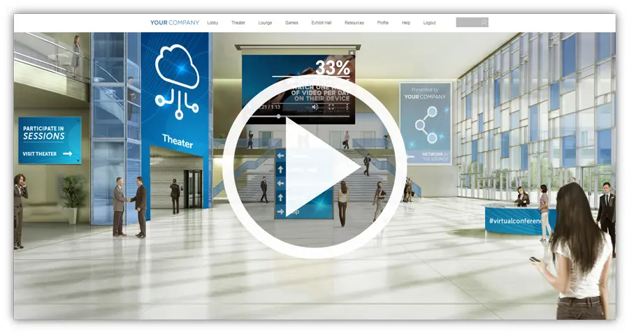 virtual trade show demo