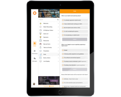 ipad rentals with event app package solution