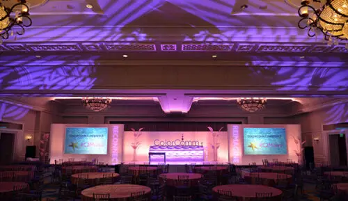 projectors and screens for events