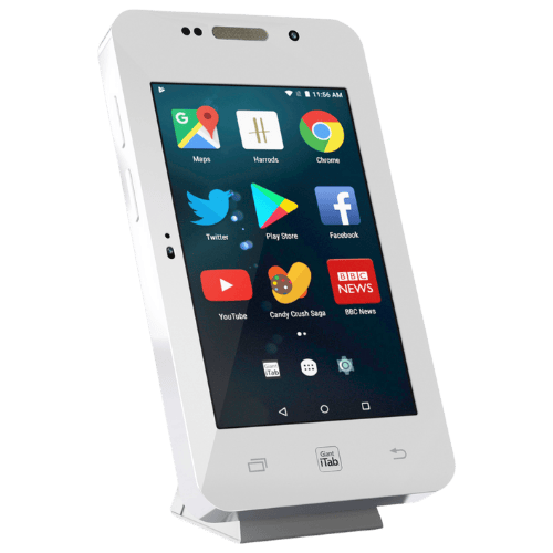 giant tabletop ipad rental 27"