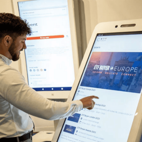 rent giant iphone for events