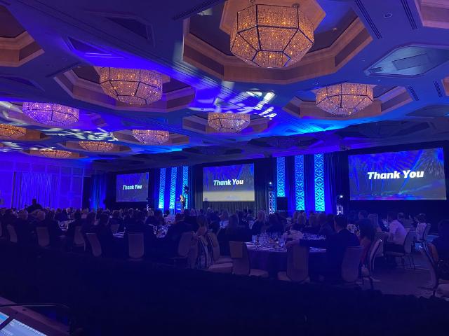 corporate event set design