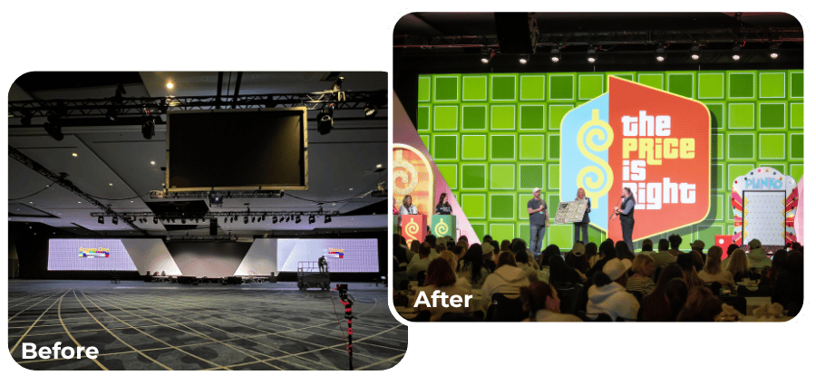 event design company before and after