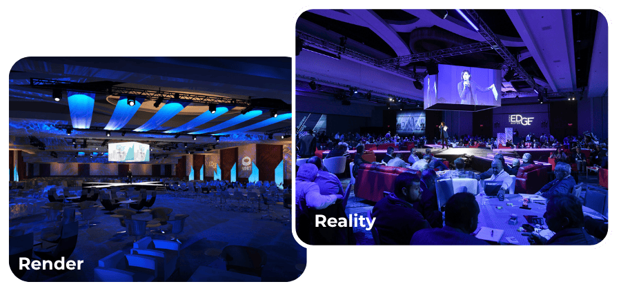 creative event stage design