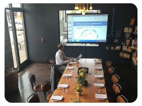 pharma dinner meeting production