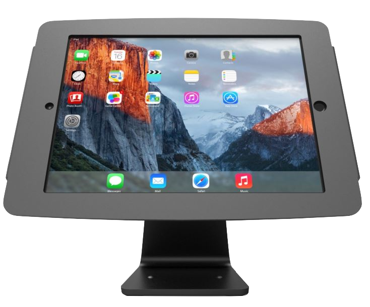 black ipad tablet desk stand