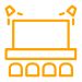 stage icon for staging and design