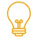 lightbulb icon showing strategic event planning